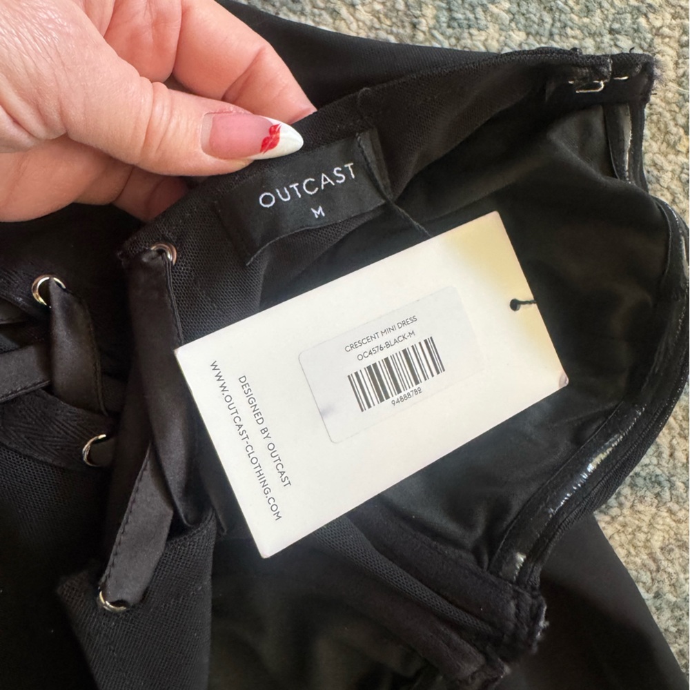 Outcast Crescent Corset Mini Dress - Picture 7 of 7
